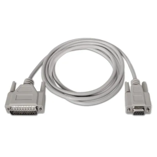 Cabo Serie Null Modem, DB9/H-DB25/M, 1.8 M