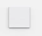 Lintex Quadro Branco Magnético Vidro 30x30 cm Mood Wall