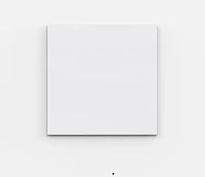 Lintex Quadro Branco Magnético Vidro 50x50 cm Mood Wall