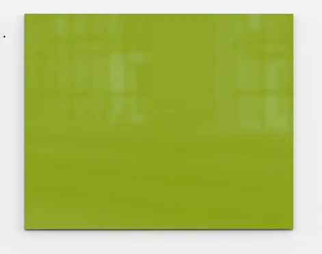 Lintex - Quadro Magnético Vidro 100x125 cm Verde B Mood Wall Branco