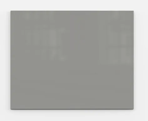 Lintex - Quadro Magnético Vidro 100x125 cm Cinza a Mood Wall Branco