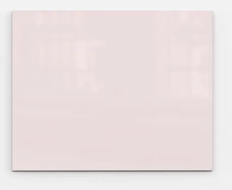 Lintex - Quadro Magnético Vidro 100x125 cm Rosa C Mood Wall Branco
