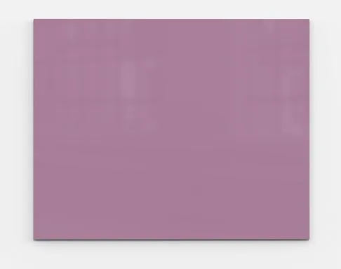 Lintex - Quadro Magnético Vidro 100x125 cm Roxo a Mood Wall Branco