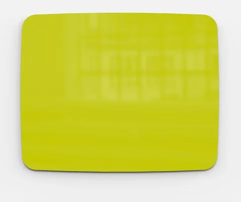 Lintex - Quadro Magnético Vidro 100x125 cm Mood Flow Wall Branco