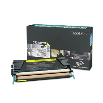 Toner Lexmark Amarelo com Programa Retorno C746A1YG