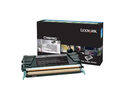 Toner Lexmark Preto Elevada Capacidade com Programa Retorno C746H1KG