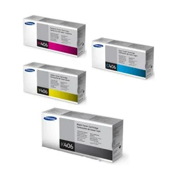 Toner Samsung Pack 4 Cores CLT-P406C
