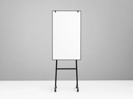 Quadro Branco Tripé 70,7x196x65 cm One Mobile Flip Chart - Lintex