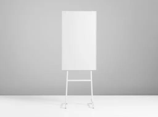 Quadro Branco Tripé 70,7x196x65 cm One Mobile Flip Chart - Lintex