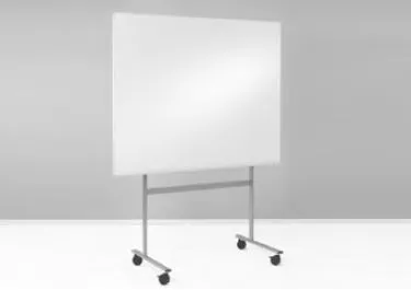 Quadro Magnético Branco 156,5x196x66,5 cm Boarder Floor Stand (Cavalete / Conferência) - Bi Office