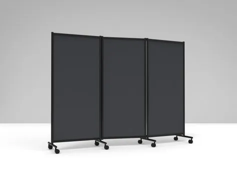 Biombo Cinza Escuro 2280x1705 mm One Screen - Lintex