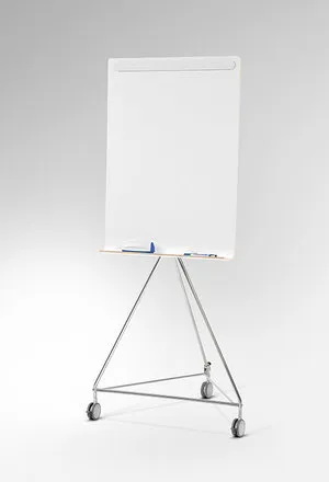 Osaka - Quadro Branco Tripé Flip Chart (Cavalete / Conferência)