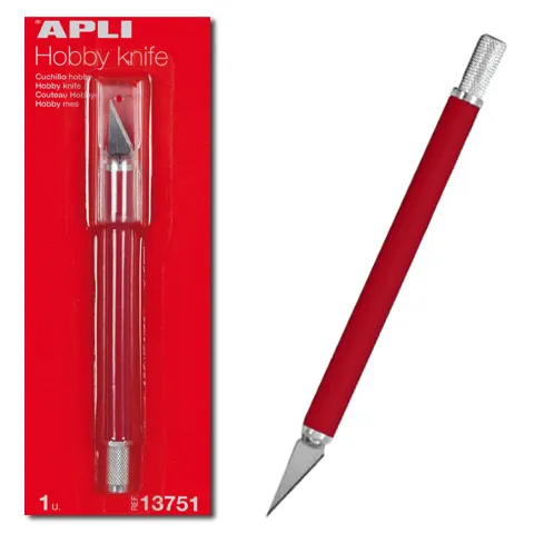 Faca de Corte com Ponta de Aço Inoxidável – 1 Unidade - Apli