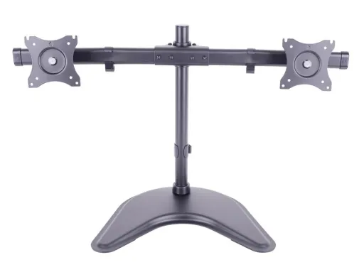 Suportes 2 Monitores 15-27" Mesa Preto