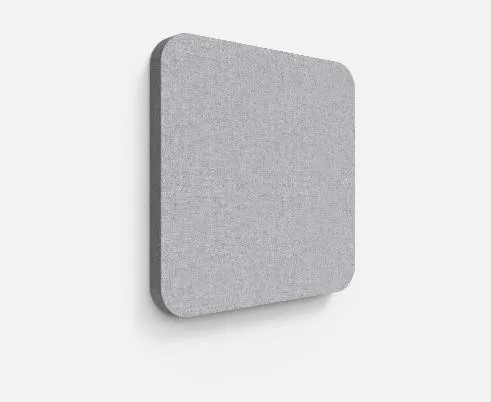 LINTEX - Quadro Aviso Amortecedor de Som Acústico Bloc 60x60 cm