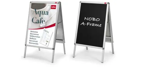 Nobo - Quadro Tripé Dupla Face 720x1190mm