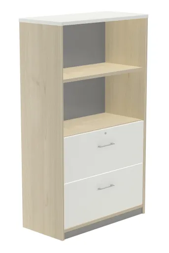 Armário de Escritório com Portas 900x450x1560mm - Rocada
