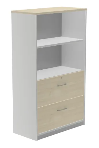 Armário de Escritório com Portas 900x450x1560mm - Rocada