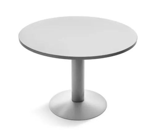 Mesa de Reunião Redonda 1000xA720mm Cinza – Rocada