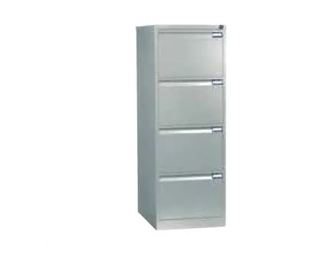 Armário Arquivo Ofício 47x62,2x132 cm 4 Gavetas Preto - Bisley