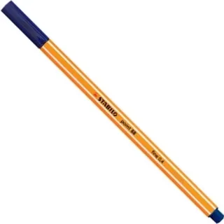 Marcador Stabilo Point 88 Azul Marinho 32 – Stabilo