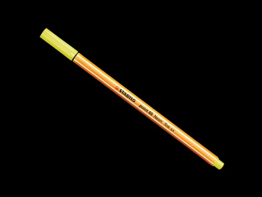 Marcador Point 88 Amarelo 44 - Stabilo