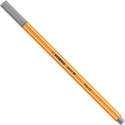 Marcador Stabilo Point 88 Cinza Escuro 96 – Stabilo