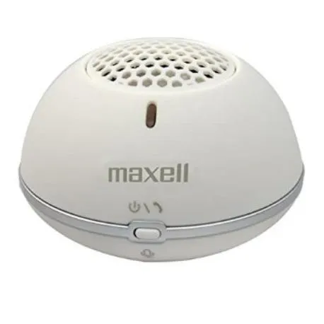 Colunas de Som Bluetooth Portátil MXSP-BT01 Branco