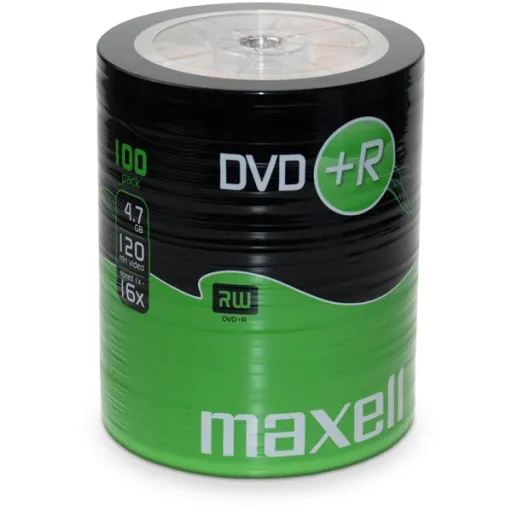 Dvd+r Maxell 100Un.