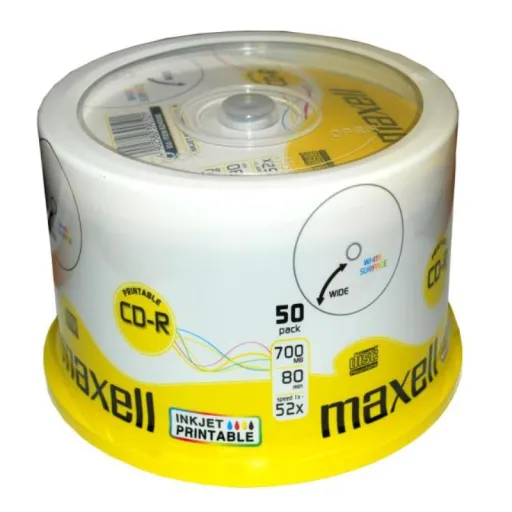 Cd R 80 Pr-w Maxell Multi Uso 50Un.