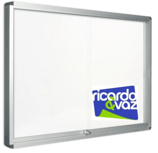 Vitrine Interior Magnética Exhibit 1146x967x75mm (15 A4) - Bi Office
