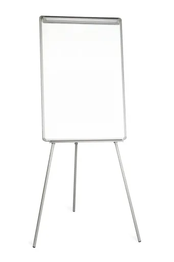 Quadro Branco Tripé Lamitex Cinza 700x100cm Flip Chart Earth-it (Cavalete/Conferência) - Bi Office
