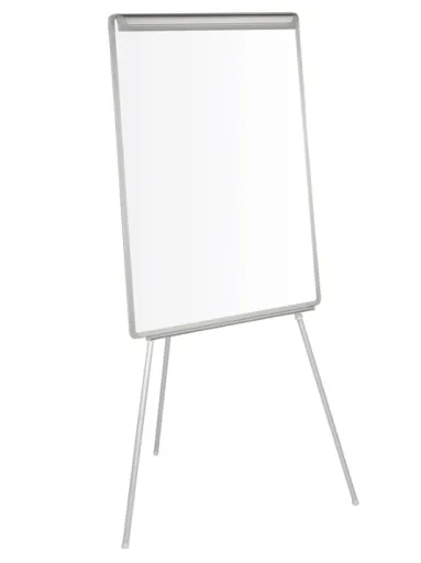 Bi-Office - Quadro Branco Tripé Magnético 60x85 cm Flip Chart Easy com Cavalete