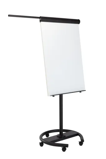 BI-OFFICE - Quadro Branco Tripé Flip Chart Conversível 70x100 cm Preto