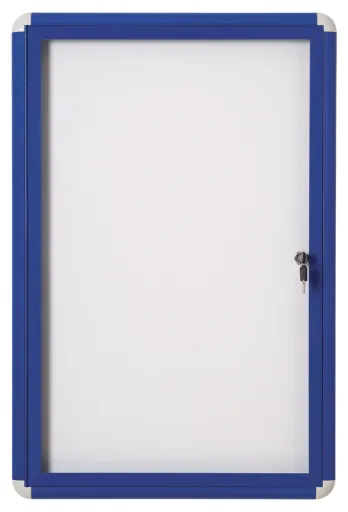 Vitrine Interior 610x915 mm Magnética Gallery Extra Azul - Bi Office