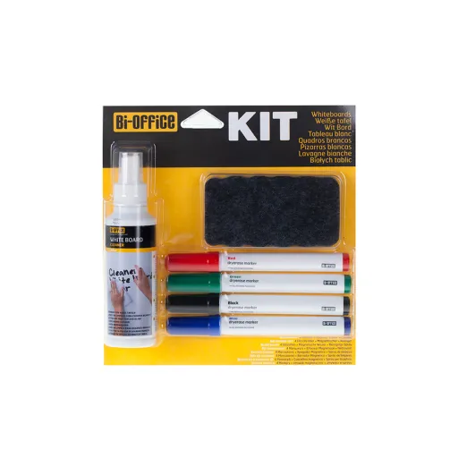 Kit para Quadro Branco Magnético e Não Magnético – Bi-Office