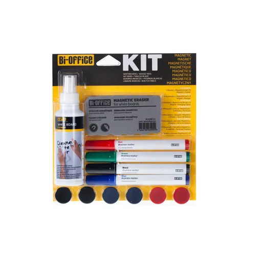 Kit para Quadro Branco Magnético e Não Magnético – Bi-Office
