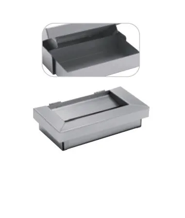 Cinzeiro para Parede C200 X L100 X A50mm Inox
