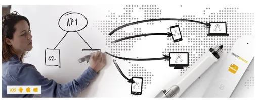 Acessório para Quadros Interactivos EBeam Smart Marker Basic (Liquidação)