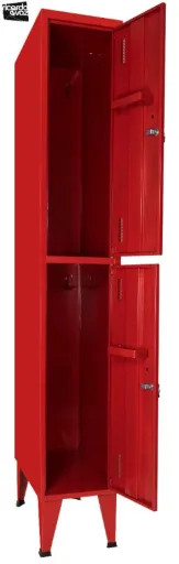 Cacifos Metálico Cor Simples 2 Portas 1900x300x500mm
