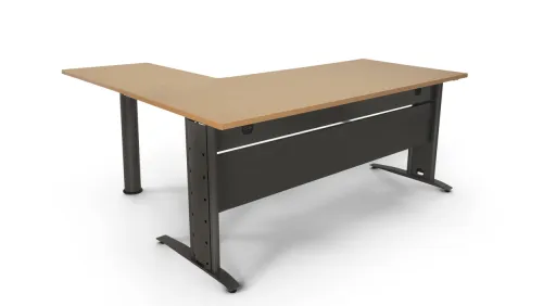 Secretária de Escritório 1600x800x750mm com Alonga – Soho