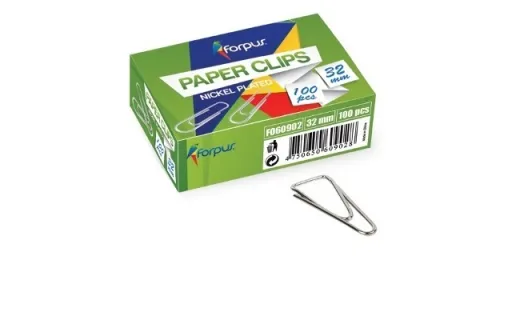 Clips Triangulares 25 mm – Conjunto de 100 Unidades - Forpus