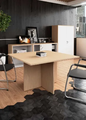 Mesa de Reuniões 1000x1000x740mm – Taxus