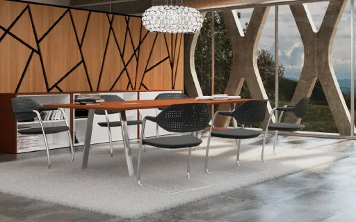 Mesa de Reuniões 2400x1200x740mm – Inox