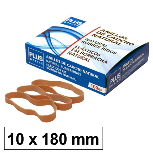 Elásticos N°18 10mm Cx 100GR