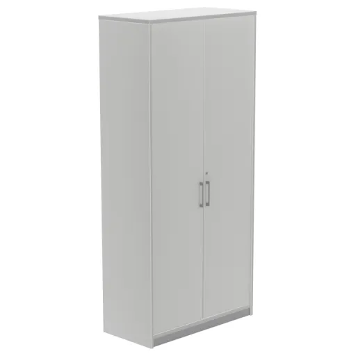 Armário Alto com Porta 1950x900x450 mm Alumínio Cinza Rocada