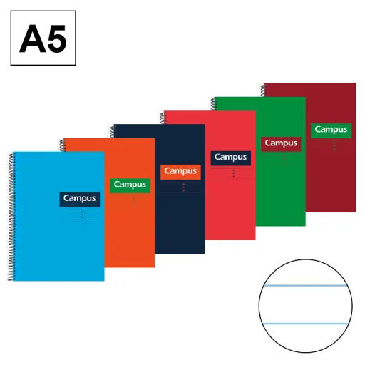 Caderno Espiral Capa Dura A5 80Fls 70GR 