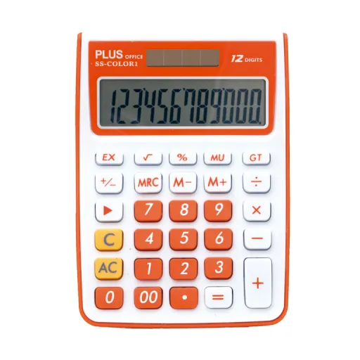 Calculadora Plus Ss-Color Laranja