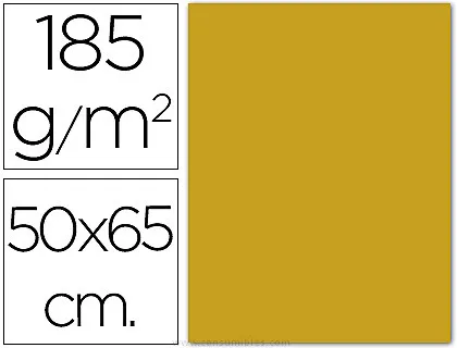Cartolina Guarro 50x65 185G Couro - Guarro