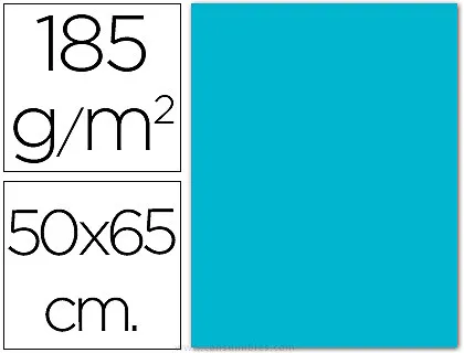 Cartolina Guarro 50x65 185G Turquesa - Guarro
